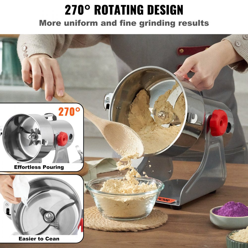 XZ-10B High-Speed 2500g Electric Grain Mill for Efficient Grinding