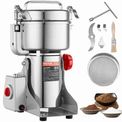 HC-1000Y - 1000g Stainless Steel Spice Grinder with 3000W Power