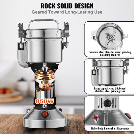 HC-150 - 150g High-Speed Spice Grinder with Adjustable Thickness