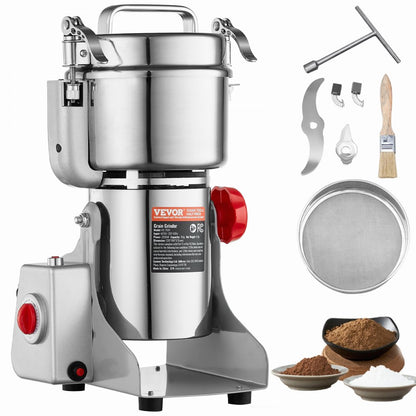 HC-750Y - 750g Electric Spice Grinder with 270-Degree Swing Design