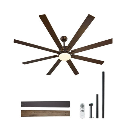 FR25050L-72"ORB - 72" VEVOR Ceiling Fan & Light with 6 Speeds