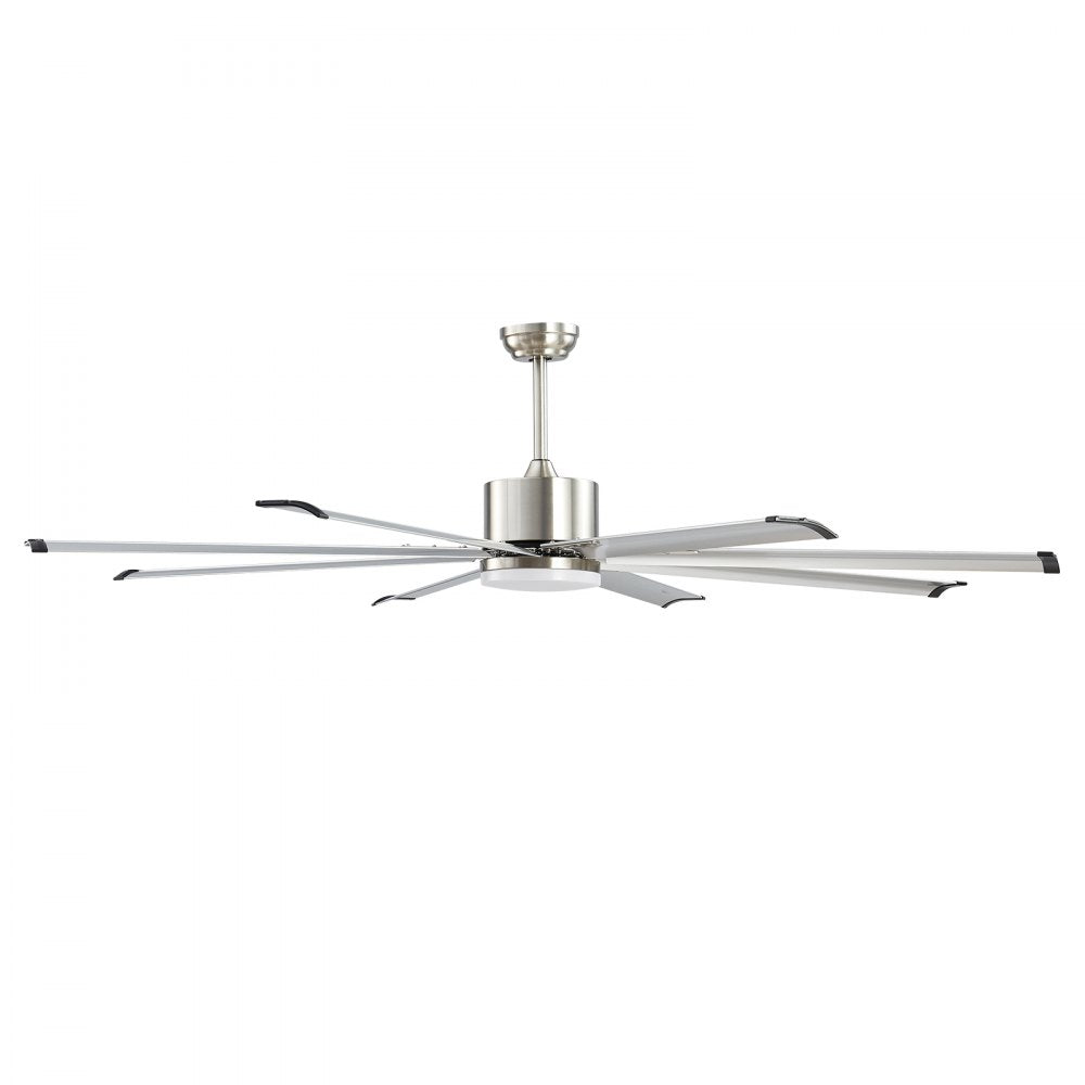 FR25049L-72"BN - 72" Modern Ceiling Fan with Remote & LED Light