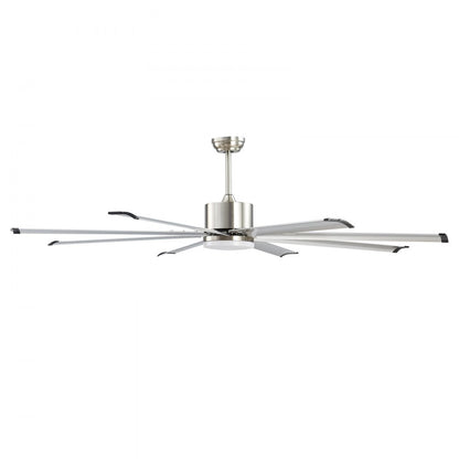 FR25049L-72"BN - 72" Modern Ceiling Fan with Remote & LED Light
