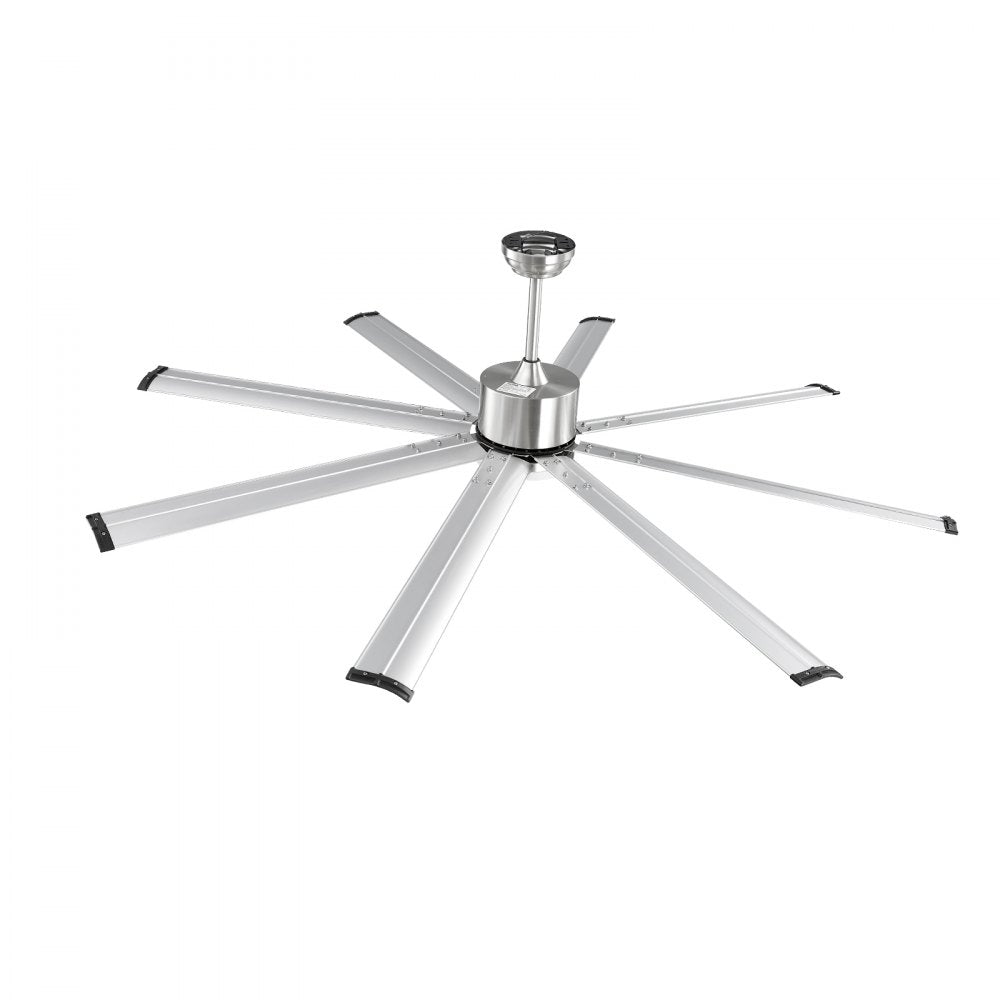 FR25049L-72"BN - 72" Modern Ceiling Fan with Remote & LED Light