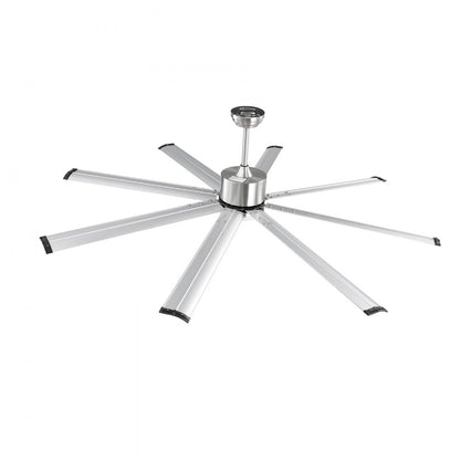 FR25049L-72"BN - 72" Modern Ceiling Fan with Remote & LED Light