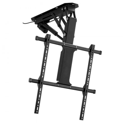 DT500-A - VEVOR Motorized Ceiling TV Mount for 32"-65" TVs, Adjustable Height