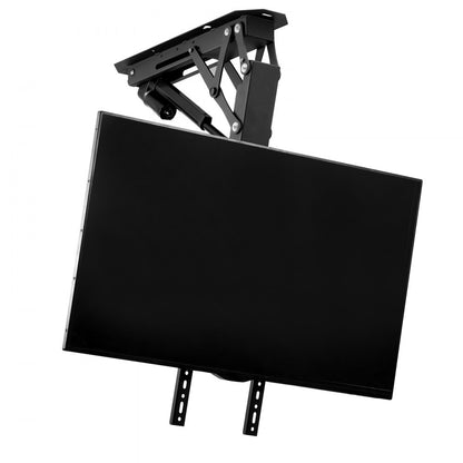 DT500-A - VEVOR Motorized Ceiling TV Mount for 32"-65" TVs, Adjustable Height