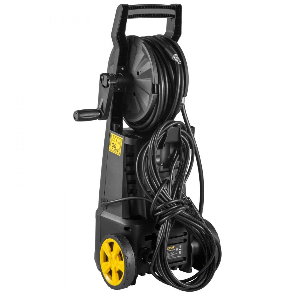 VV-GYQXJ-1.65D - 2000 PSI Portable Pressure Washer with 30 ft Hose & Nozzles