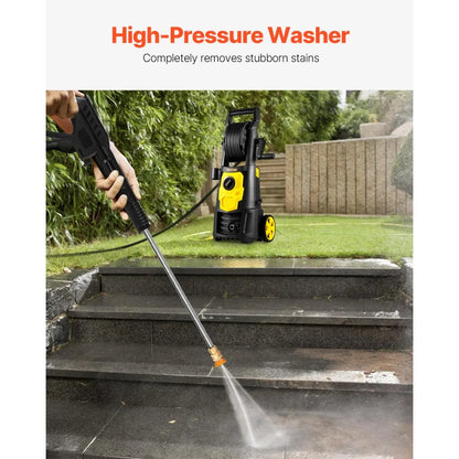 VV-GYQXJ-1.76D - 2000 PSI Compact Electric Pressure Washer with 5 Nozzles