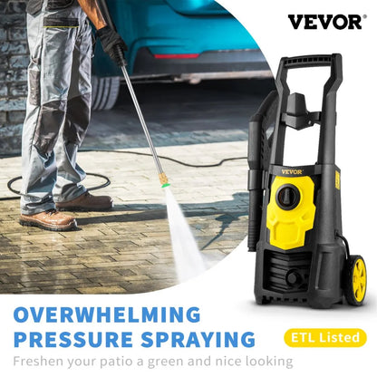 VV-GYQXJ-1.76 - 2000 PSI Electric Pressure Washer with 30ft Hose