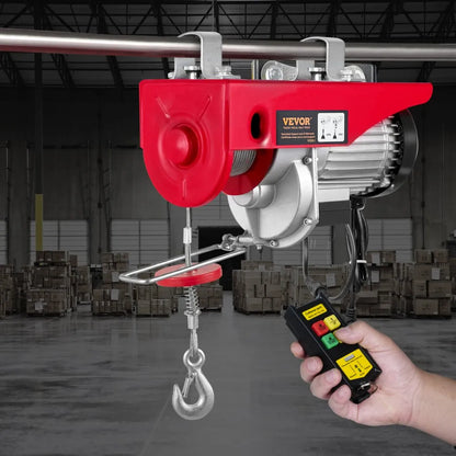 010454976149 - 40ft Wireless Electric Hoist with Copper Motor for Heavy Lifting
