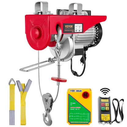 010454976149 - 40ft Wireless Electric Hoist with Copper Motor for Heavy Lifting