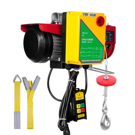 010454976149 - 40ft Wireless Electric Hoist with Copper Motor for Heavy Lifting