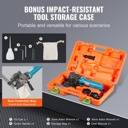RD-10 - Powerful Electric Rebar Cutter for 4-40mm Cutting Tasks