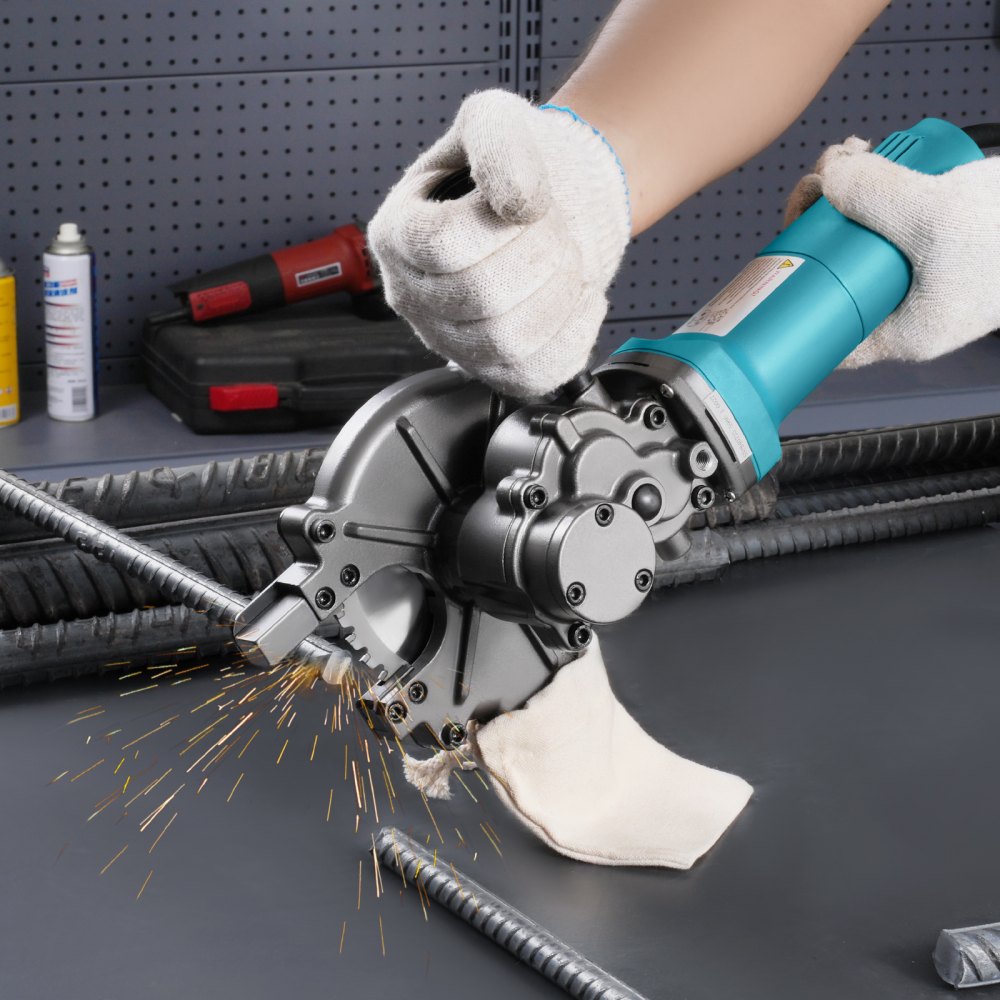 RD-10 - Powerful Electric Rebar Cutter for 4-40mm Cutting Tasks