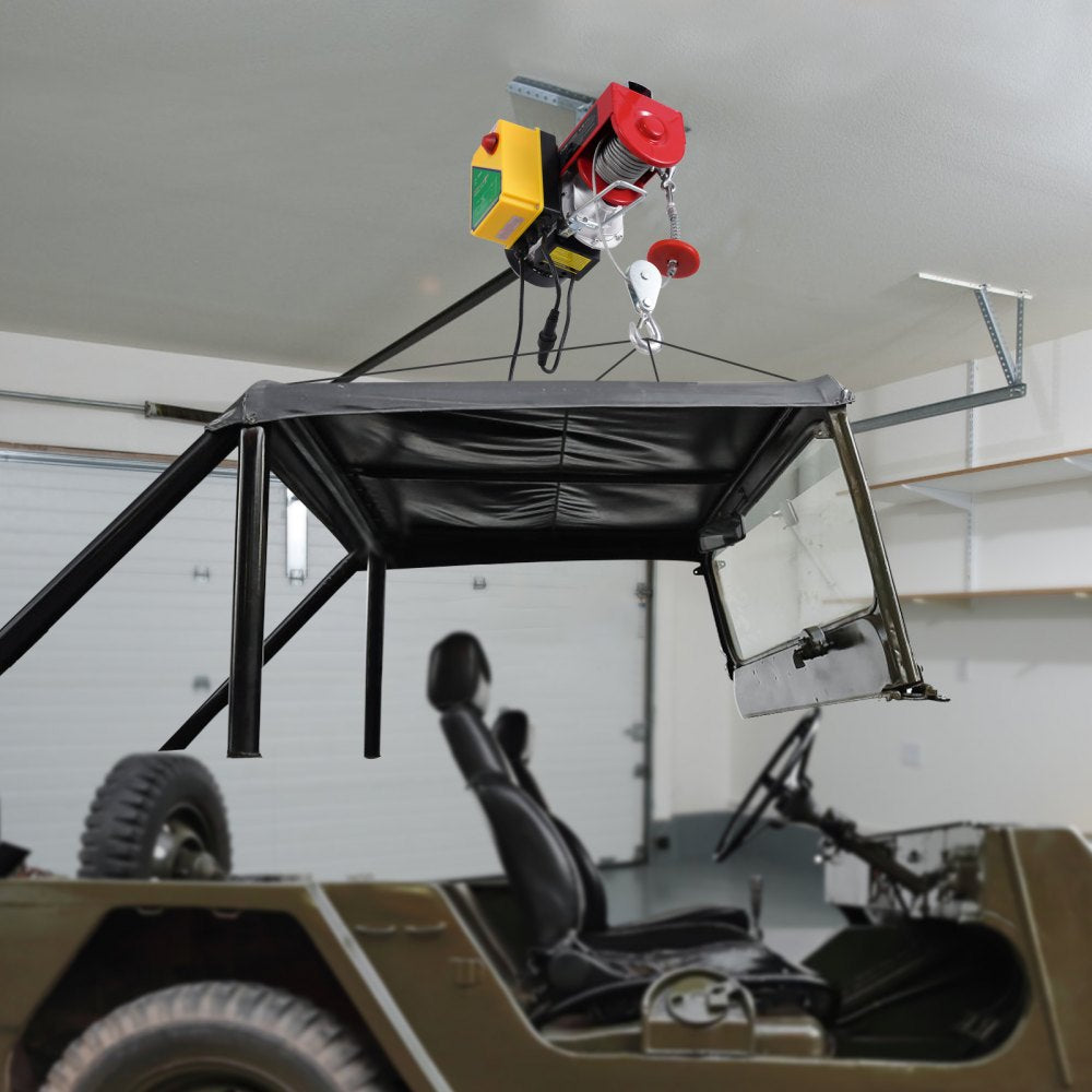 PA800 - VEVOR 1760 lbs Electric Hoist with 328 ft Remote Control