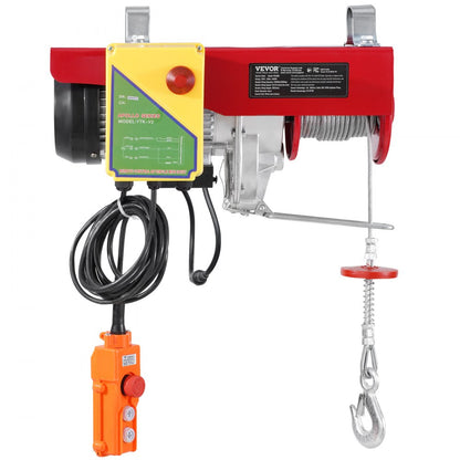 PA1000 - Durable Electric Hoist with 2200 lbs Capacity, 328 ft Wireless Range