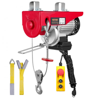 010222370084 - 440lbs VEVOR Electric Hoist with 14ft Control Wire