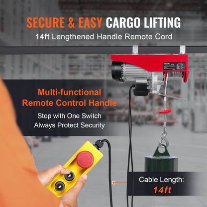 010970587621 - 2200 lbs Heavy-Duty Attic Lift with 40ft Reach
