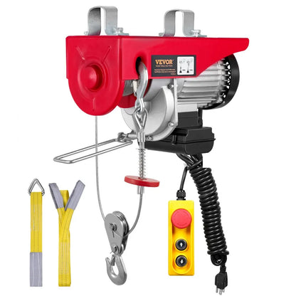 010643632340 - 1760lbs Electric Hoist with 14ft Remote for Heavy-Duty Lifting