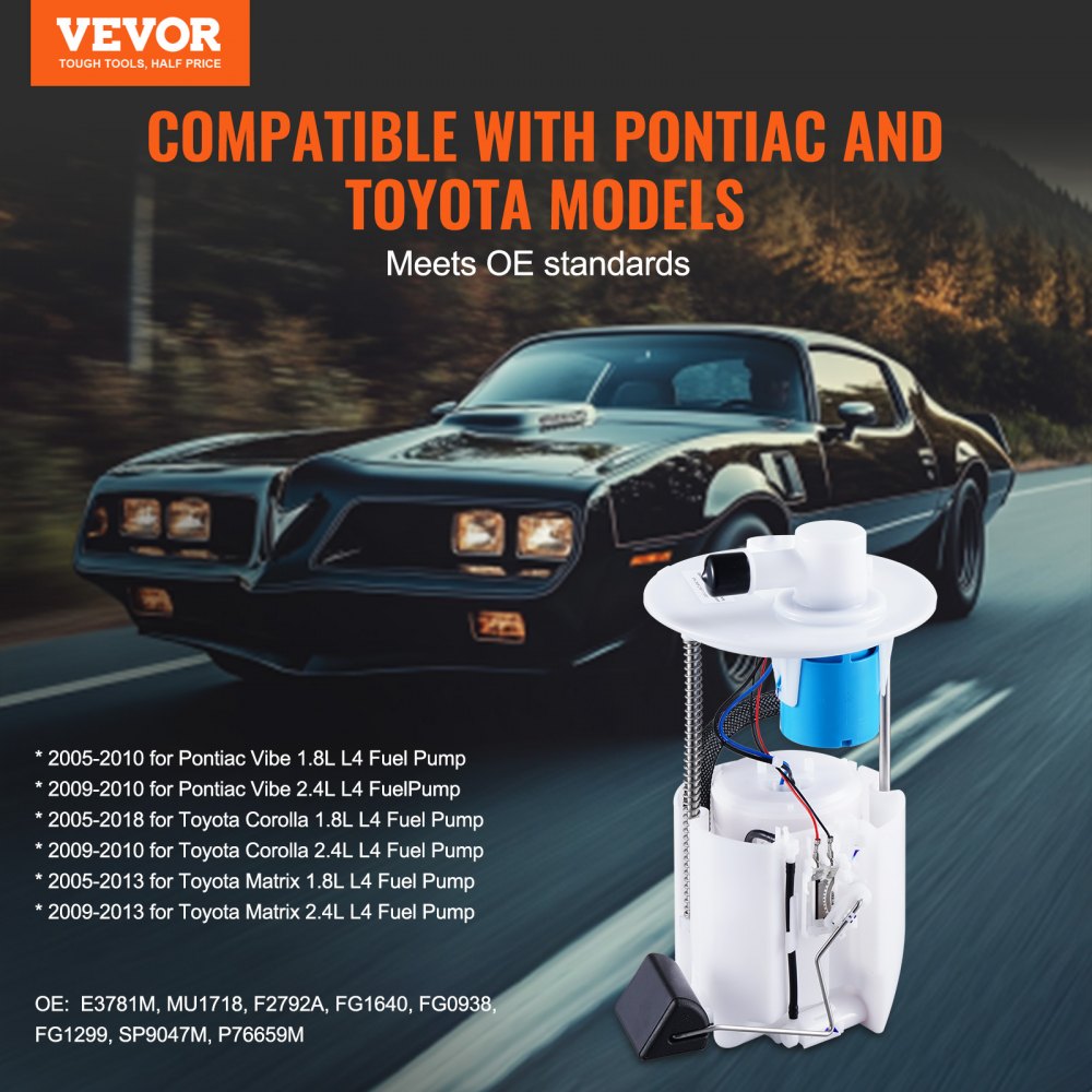 ZR1053019A - 3 Bar Electric Fuel Pump Module for Toyota & Pontiac