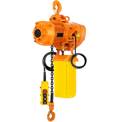 HHBD01-02 - 2200LBS VEVOR Electric Hoist with Remote Control and Dual Braking