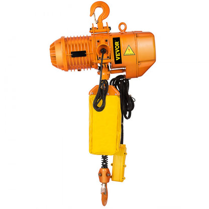 HHBD01-02 - 2200LBS VEVOR Electric Hoist with Remote Control and Dual Braking