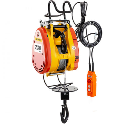 PA200 - Heavy-Duty 507lbs Electric Hoist, 98ft Lift Height