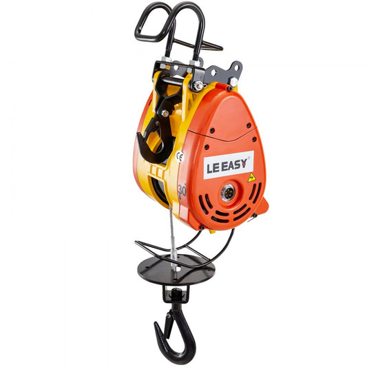 PA200 - Heavy-Duty 507lbs Electric Hoist, 98ft Lift Height