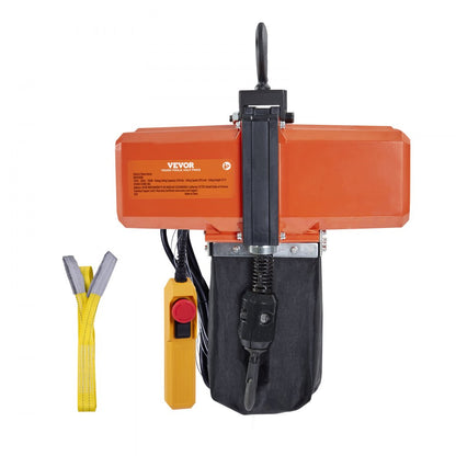 BDH500B - Heavy-Duty 15 FT Electric Chain Hoist, 1100 lbs Capacity