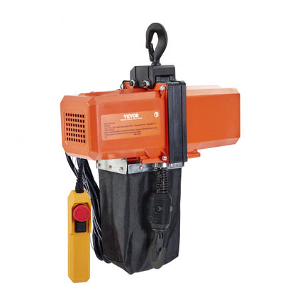 BDH500B - Heavy-Duty 15 FT Electric Chain Hoist, 1100 lbs Capacity