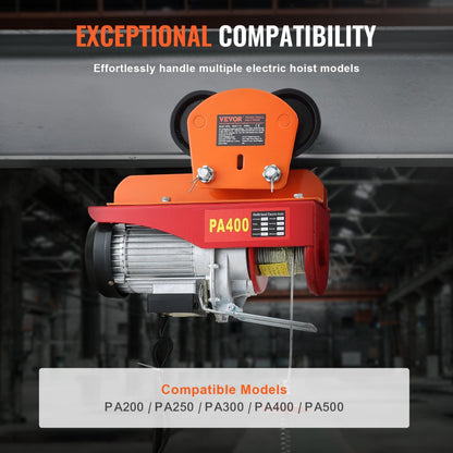 1T-H - 1 Ton Electric Trolley Hoist for Heavy Lifting