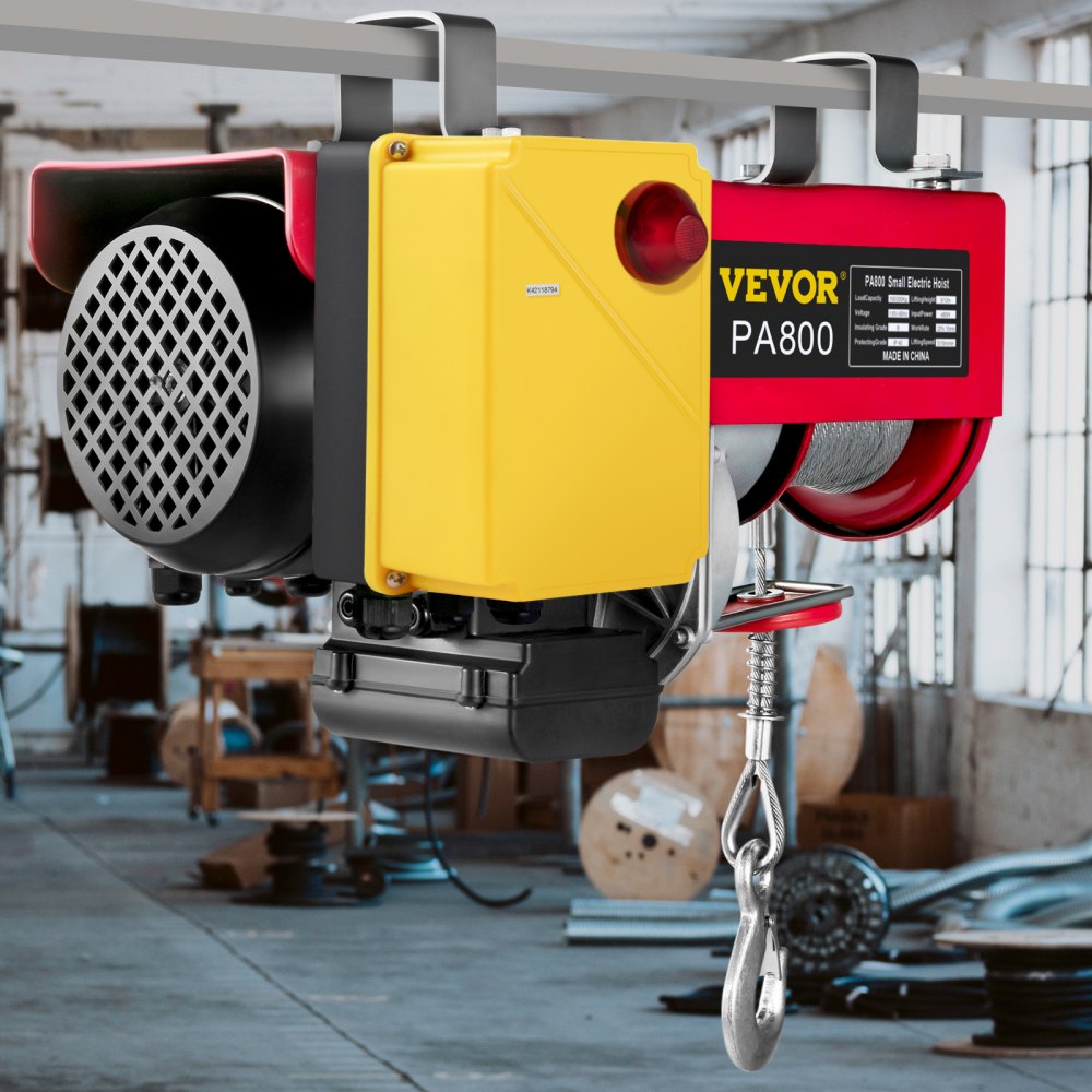 DHL1800LBS - Heavy-Duty Electric Hoist with 1800 lbs Capacity & Remote Control