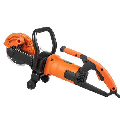 DC180 - 2000W 7-Inch Concrete Saw with Water Pump for Clean Cuts