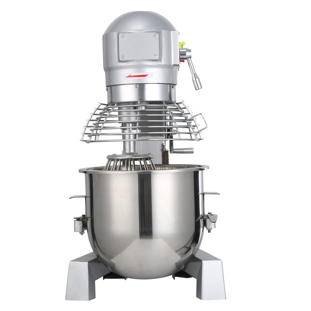 010192688271 - 20Qt Stainless Steel Food Mixer with Adjustable 3-Speed Motor
