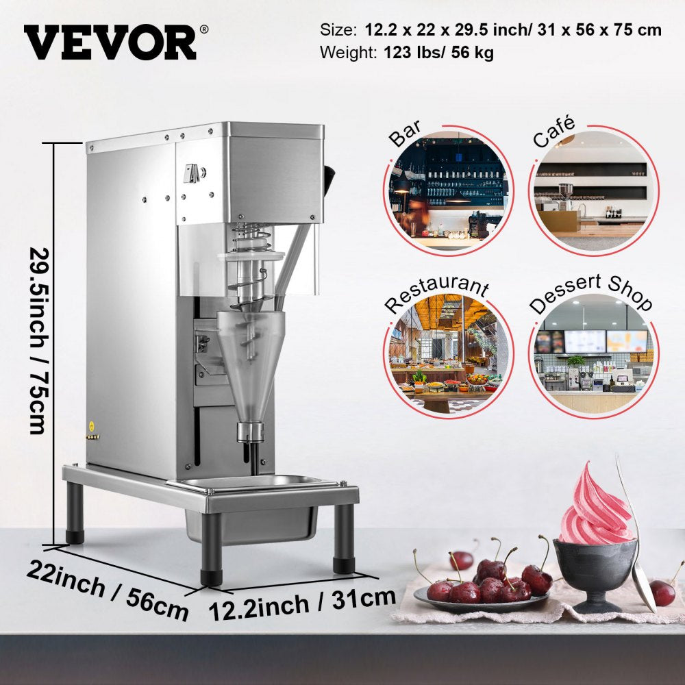 BJB7150T - Stainless Steel Ice Cream Machine with 0.8 Gal Hopper