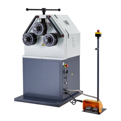 RBM50 - 3-Roller Electric Pipe Bender, 3mm Thickness, 2200W Motor