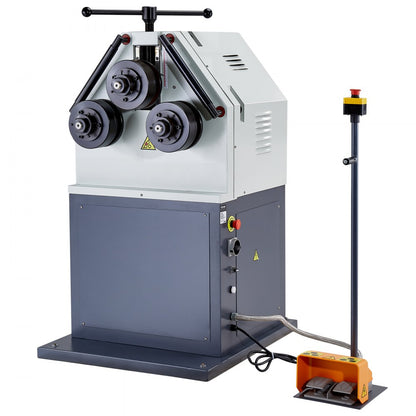 RBM50 - 3-Roller Electric Pipe Bender, 3mm Thickness, 2200W Motor