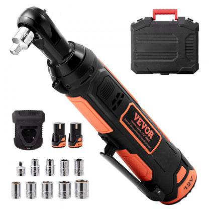DC83933 - 12V Cordless Electric Ratchet Wrench with Fast Charge & LED Light