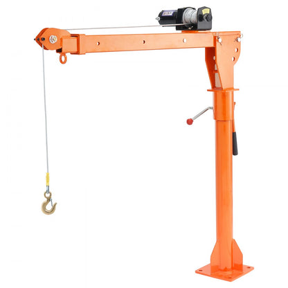 HXCZDJ-01 - 1100 lbs Pickup Truck Crane with 360° Swivel & Adjustable Settings