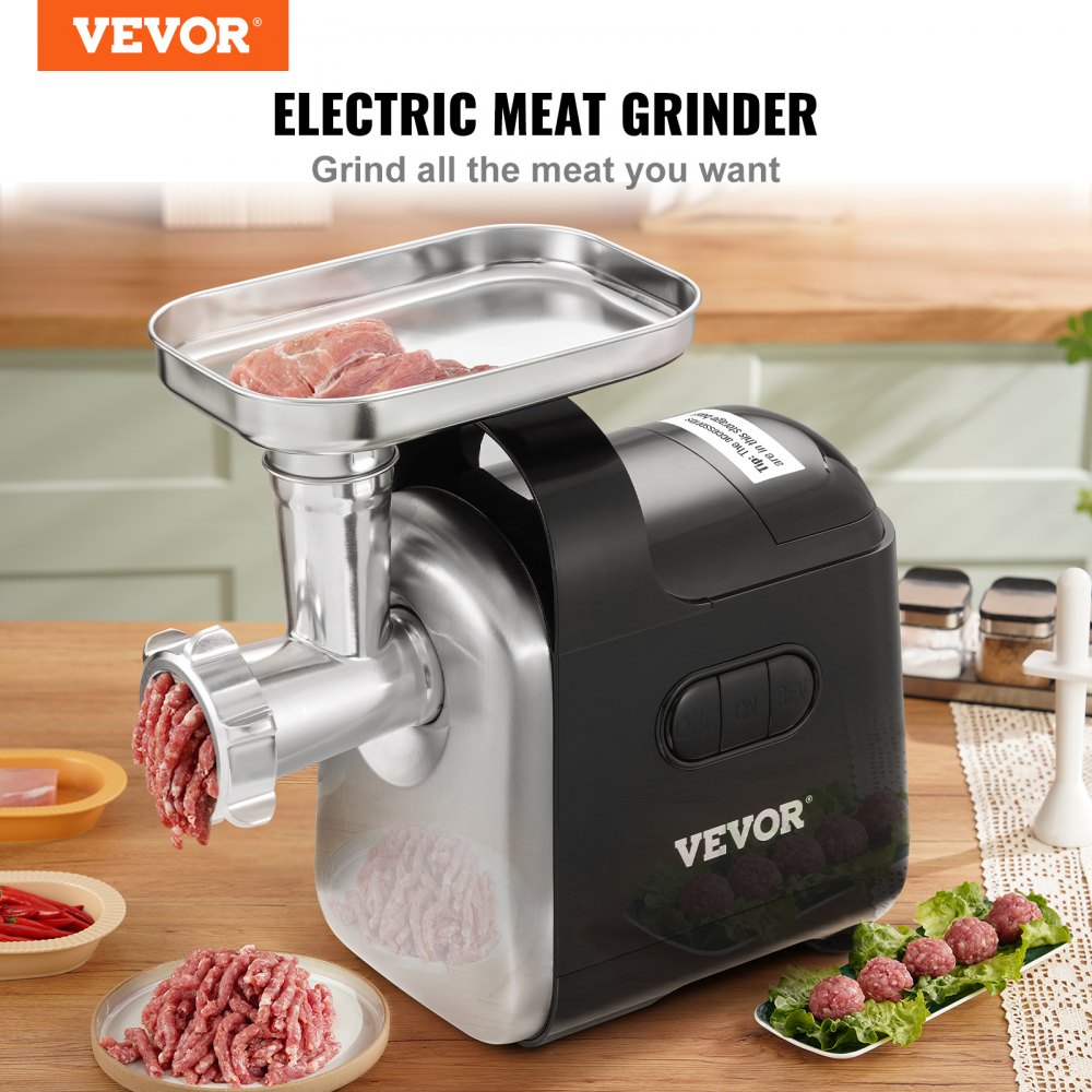 MG5008 - Powerful 550W Electric Meat Grinder with Sausage Maker & 6.6 lbs/min