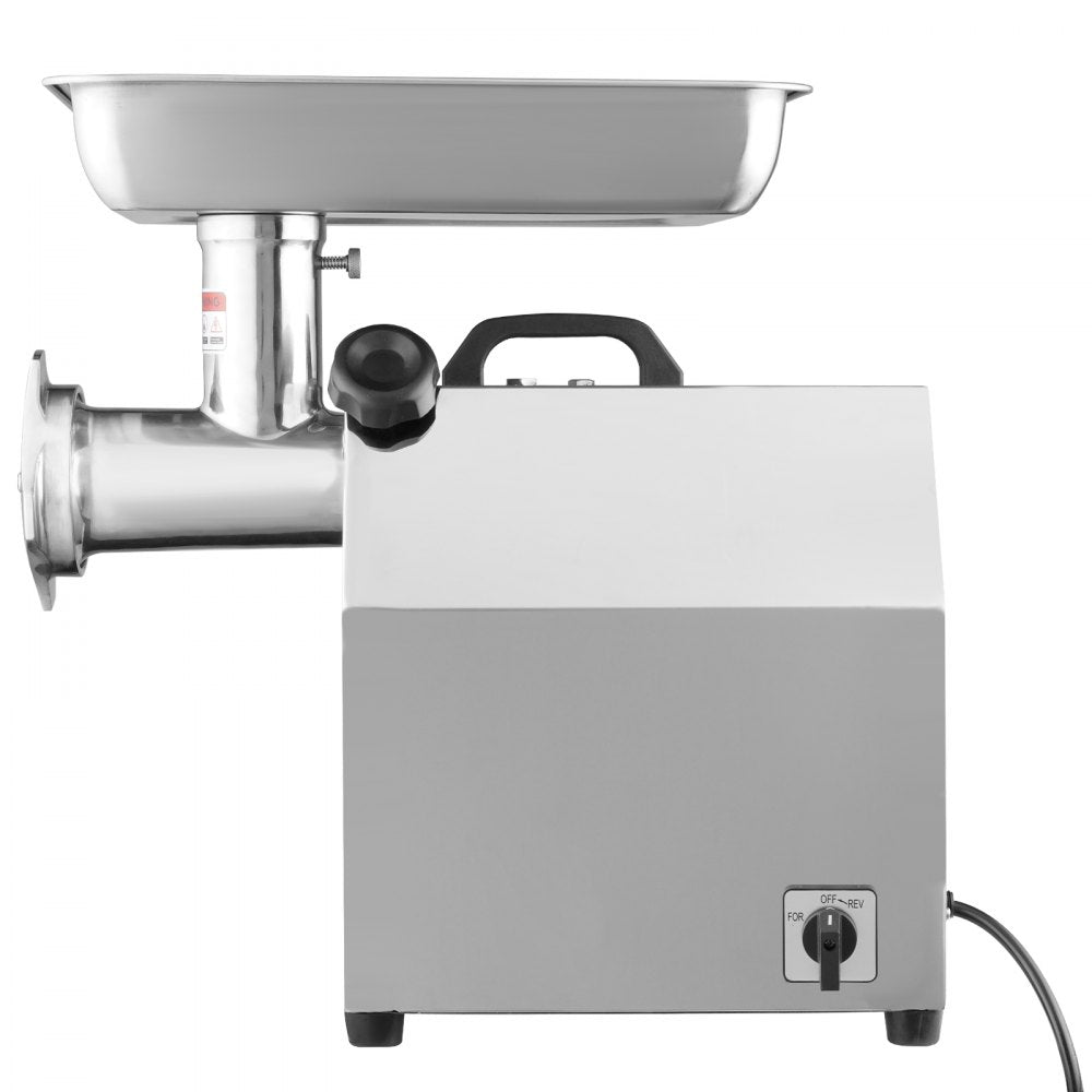 SZ-12A - Heavy-Duty 650W Stainless Steel Meat Grinder, 5.95 lbs/min