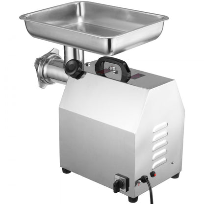 SZ-12A - Heavy-Duty 650W Stainless Steel Meat Grinder, 5.95 lbs/min