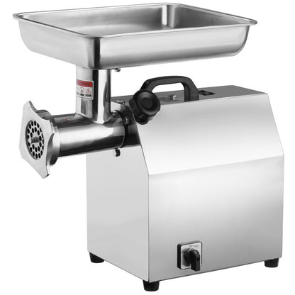 SZ-22A - 1100W Commercial Stainless Steel Meat Grinder, 396 lbs/h Capacity