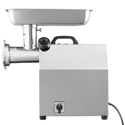 SZ-22A - 1100W Commercial Stainless Steel Meat Grinder, 396 lbs/h Capacity