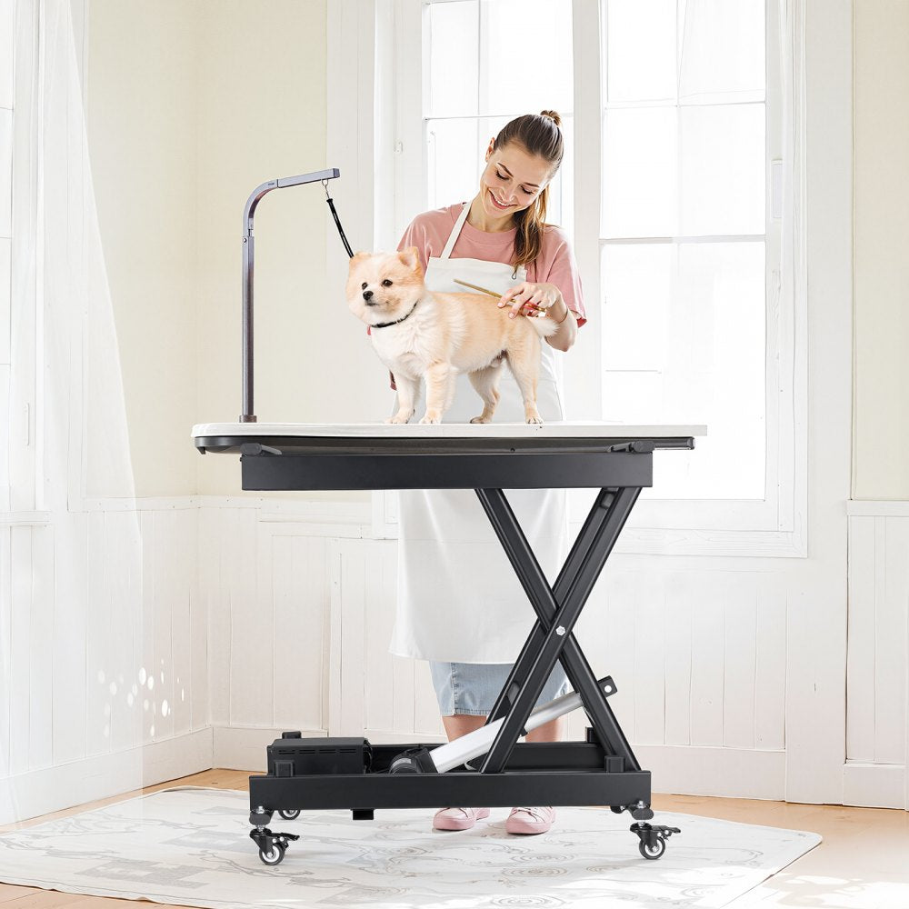 JZ-DD150 - 330 lbs Electric Scissor Lift Table 30x16 inches