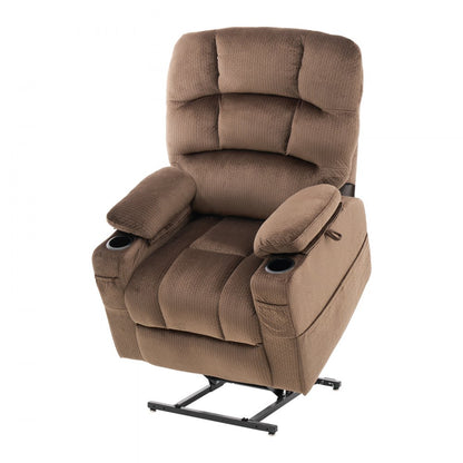 SX-81543 - Dual Motor Power Lift Chair with Massage & Heat, 180° Recline