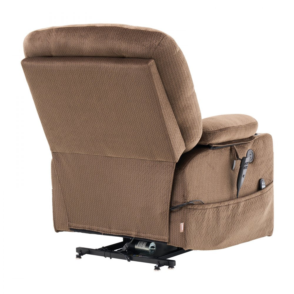 SX-81543 - Dual Motor Power Lift Chair with Massage & Heat, 180° Recline