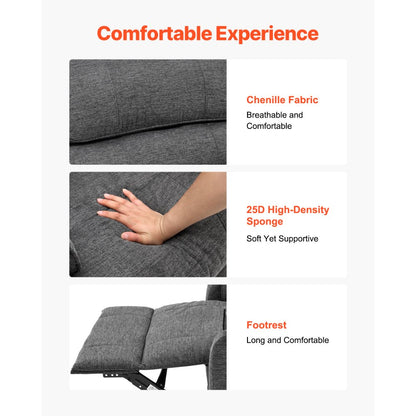 SX-81541-1 - Dual Motor Power Lift Recliner with 8 Massage Points