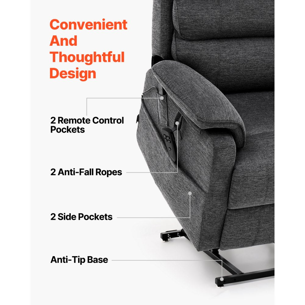 SX-81541-1 - Dual Motor Power Lift Recliner with 8 Massage Points